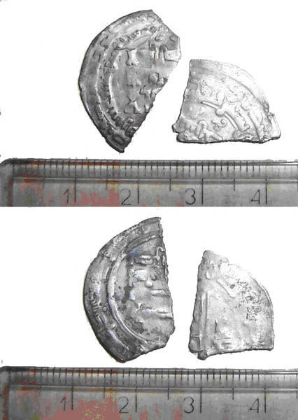 arabskie monety pol X wieku Parcela